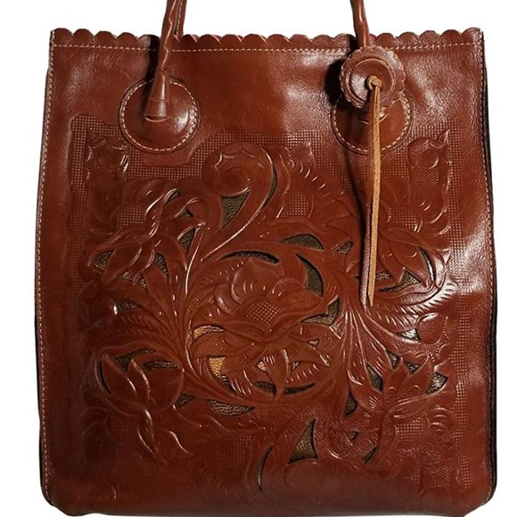 patricia nash cavo tote plum